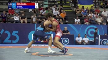 51 kg Qualif. - Pavlos Tsentidis, Greece vs Carter Shin, United States