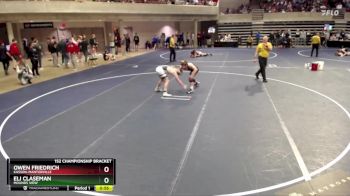 152 Championship Bracket Cons. Round 6 - Eli Claseman, Mounds View vs Owen Friedrich, Kasson-Mantorville