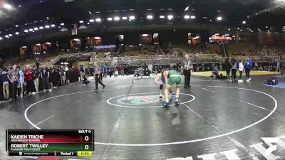 126 lbs Cons. Round 5 - Kaiden Triche, Archbishop Rummel vs Robert Twilley, Flagler Palm Coast