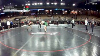 175 lbs Champ. Round 2 - Parker Carlton, North Hall vs Xavier Pena, Zephyrhills Christian