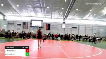 109 lbs Consi Of 8 #2 - Jessica Martinez, Dog Pound vs Olivia Troxell, Kodiak WC