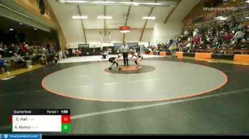 115 lbs Quarterfinal - Courtney Hall, Scappoose vs Anabel Rivera, McKay