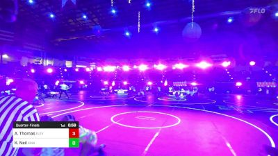 136 lbs Quarterfinal - Alyssa Thomas, Elevate Wrestling Academy vs Krysten Neil, Ignacio Wrestling Club