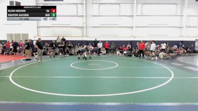 171 lbs 5th Place - Eliah Moore, The Asylum Red-HS vs Keaton Jacobs, Northern Elite 2-HS