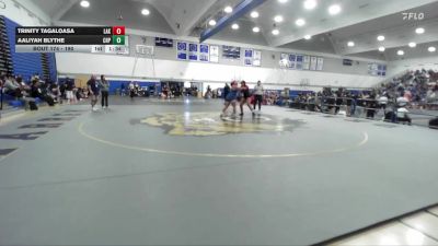 190 lbs Champ. Round 1 - Trinity Tagaloasa, Lakewood vs Aaliyah Blythe, Chaparral