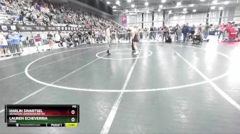 105 lbs Semifinal - Lauren Echeverria, COWA vs Harlin Swartsel, Okanogan Underground WC