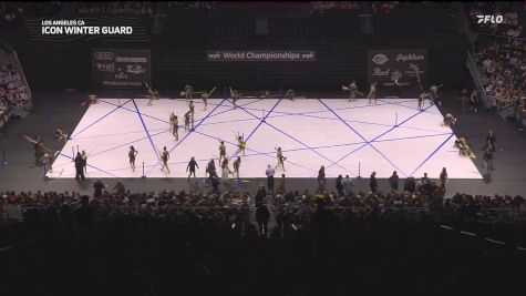 Icon Winter Guard "Los Angeles CA" at 2025 WGI Guard World Championships