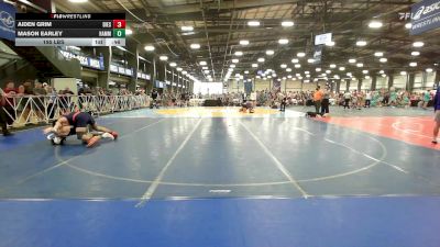 195 lbs Rr Rnd 2 - Aiden Grim, Diesel vs Mason Earley, Hammer Wrestling Club