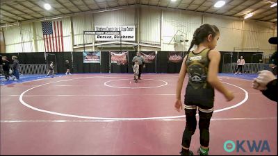 49 lbs Round Of 16 - Ethan Taylor, Shelton Wrestling Academy vs Amelia Ganote, Cotton County Wrestling Club
