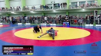 68kg Quarterfinal - Aikam Singh Randhawa, Independent WC vs Savin Kang, Takedown WA