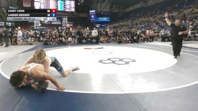 175 lbs Champ. Rd Of 64 - Casey Liess, Massachusetts vs Landen Messer, Ohio