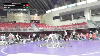 132 lbs Round 3 (4 Team) - Kohen Sanders, Crismon High School vs Nate Phy, Smith Center HS