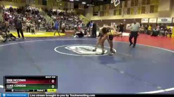 170 lbs Quarterfinal - Erik Mccown, Palm Desert vs Luke Condon, Poway
