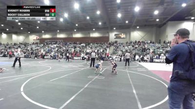 62 lbs Consi Of 8 #2 - Everett Rogers, Spanish Springs WC vs Rocky Cullison, Fighting Squirrels WC