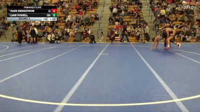 160 lbs Round 2 - Liam Powell, Sarbacker Wrestling Academy vs Kade Bergstrom, Frazee Hornets
