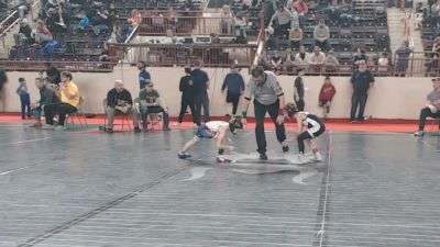 50_B lbs Round Of 64 - Beau Heller, Emmaus vs Hayden Williams, Elk Lake
