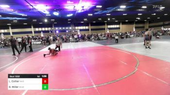 66 lbs Quarterfinal - Lucas Collier, Mad Dawg WC vs Blake Miller, Bear WC