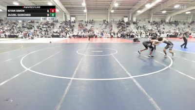 113 lbs Round Of 32 - Kiyan Simon, AL vs Jaczel Quinones, VA