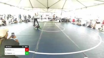 37 lbs Rr Rnd 3 - Kiah Alcon, Stout vs Dominic Najera, Threshold WC