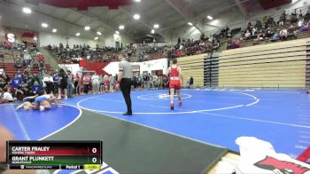 157 lbs Champ. Round 2 - Carter Fraley, Fishers Tigers vs Grant Plunkett, Noblesville