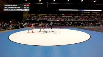 135 lbs Cons. Round 3 - Willow Rademacher, Basehor-Linwood HS vs Phoebe Bohrer, Salina-Central HS