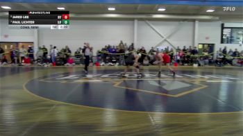 157 lbs Cons. Semi - Jared Lee, RIT vs Paul Lichter, St. John Fisher