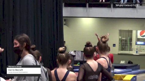 Carrie Becraft - Women's Group, Jump Around Gymnastics - 2021 Women's Xcel Region 4 Championships