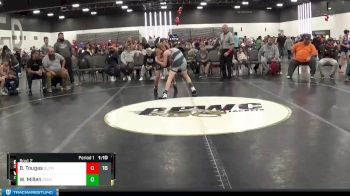 95 lbs Round 1 (8 Team) - Brayden Tougas, Olympia (NY) vs Weston Millen, Zeus Wrestling Club