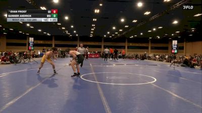 133 lbs Quarters - Evan Frost, Iowa State vs Gunner Andrick, West Virginia