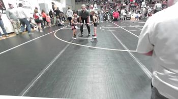 46 lbs Consi Of 4 - Cutter Carson, Salina Wrestling Club vs Maverick Meyer, Skiatook Youth Wrestling