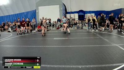 113 lbs Round 5 (8 Team) - Jackson Woods, Noke RTC vs Tanner Cochrane, Rogue WC