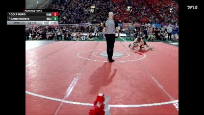 3A 175 lbs Quarterfinal - Cole Hurd, Parma vs Gabe Hooste, Malad