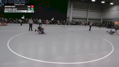 138 lbs Champ. Rd Of 32 - Mateus Sgai, Florida vs Maxwell Beck, Foxfire Wrestling Club