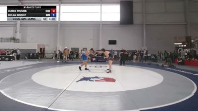 285 lbs Cons. Sub-semis - James Moore, Beat The Streets Cleveland vs Dylan Boone, Machine Shed Wrestling