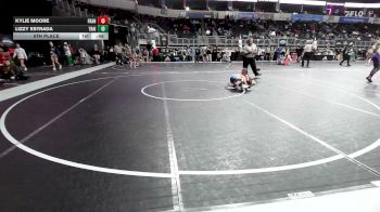 49 lbs 5th Place - Kylie Moore, Franklin Central WC vs Lizzy Estrada, Trailblazer WC
