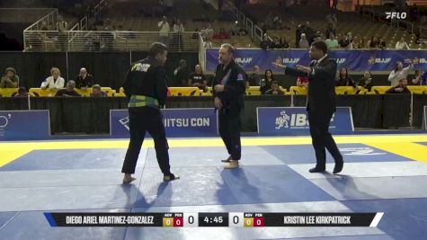 Kristin Lee Kirkpatrick vs Diego Ariel Martinez-Gonzalez 2026 Pan Jiu Jitsu IBJJF Championship