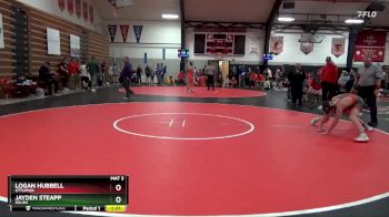 106 lbs 5th Place Match - Logan Hubbell, Ottumwa vs Jayden Steapp, Solon
