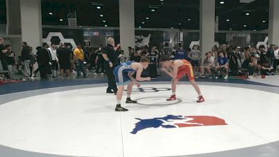61 kg Champ. Rd Of 128 - Rylen Campbell, The Mat Factory vs Liam Neitzel, Jackrabbit Wrestling Club