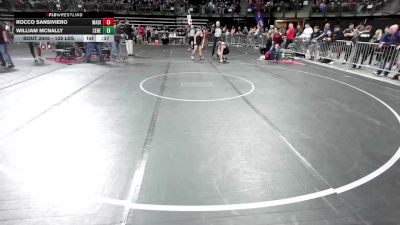 128 lbs Round Of 32 - Rocco Sansiviero, Madison vs William McNally, Seneca