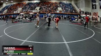 144 lbs Champ. Round 1 - Colin Burley, Calvert Hall College vs Ollie Korch, Loyola-Blakefield