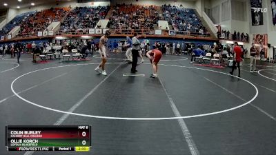 144 lbs Champ. Round 1 - Colin Burley, Calvert Hall College vs Ollie Korch, Loyola-Blakefield