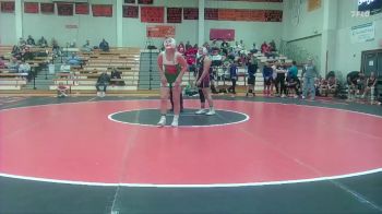 G 145 lbs Round 5 (6 Team) - Karper Franklin, Smith Center HS vs Mya Crabtree, Pomona-West Franklin HS