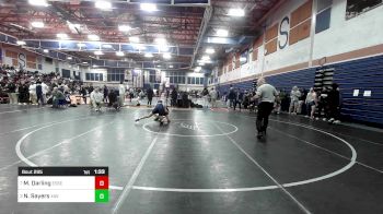 126 lbs Consi Of 4 - Miles Darling, Essex Tech/Masco Co-Op vs Nathan Sayers, Xaverian