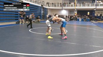 139 lbs Quarterfinal - Daniel Smith, Connellsville vs Brooks Blasko, Norwin