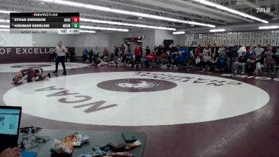 197 lbs Quarterfinal - Ethan Swenson, Augsburg vs Kishmar Eberline, MSU Moorhead