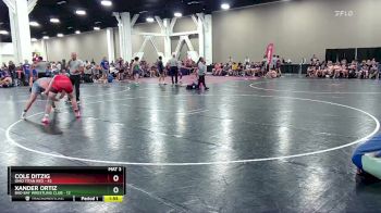 175 lbs Round 3 (6 Team) - Xander Ortiz, Bad Bay Wrestling Club vs Cole Ditzig, Ohio Titan Red