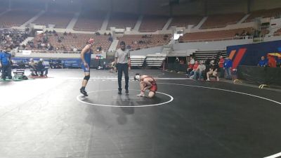 167-D4 Champ. Round 1 - Thomas Wilson, Antelope Union High School vs KALEB PORTER, Mogollon High School