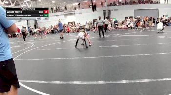 64 lbs Round 1 (8 Team) - Wyatt Mathe, Warhawks vs Daniel Charboneau, U2 The Uprising