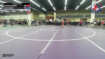 80 lbs Quarterfinal - Waylon Bledsoe, Cardinal Wrestling Club vs Sylar Grant, Texas