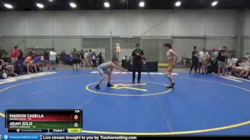 126 lbs Round 4 (8 Team) - Maddox Casella, Kansas Blue vs Adam Solis, South Carolina